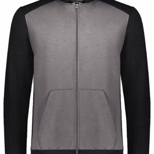 Youth Eco Revive™ Three-Season Triblend Fleece Full-Zip Hooded Sweatshirt Thumbnail