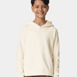 Youth Garment-Dyed Lightweight Fleece Hooded Sweatshirt Thumbnail
