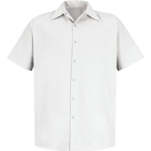 Men's Tall Specialized Short Sleeve Pocketless Work Shirt Thumbnail