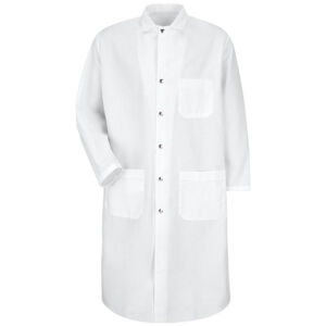 Men's Snap-Front Spun Polyester Butcher Coat Thumbnail