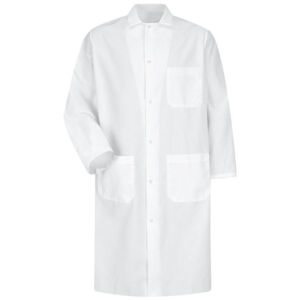 Unisex Butcher Coat with Interior Chest Pocket Thumbnail
