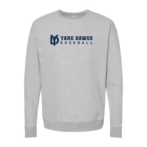 Yard Dawgs Baseball - Unisex Fleece Crewneck Sweatshirt Thumbnail