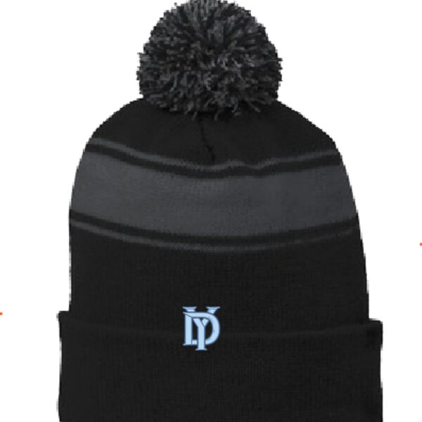Yard Dawgs - Stripe Pom Pom Beanie Thumbnail