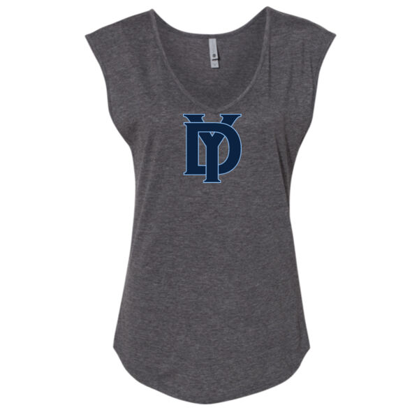 Yard Dawgs - Women's Festival Sleeveless Deep V-Neck T-Shirt Thumbnail